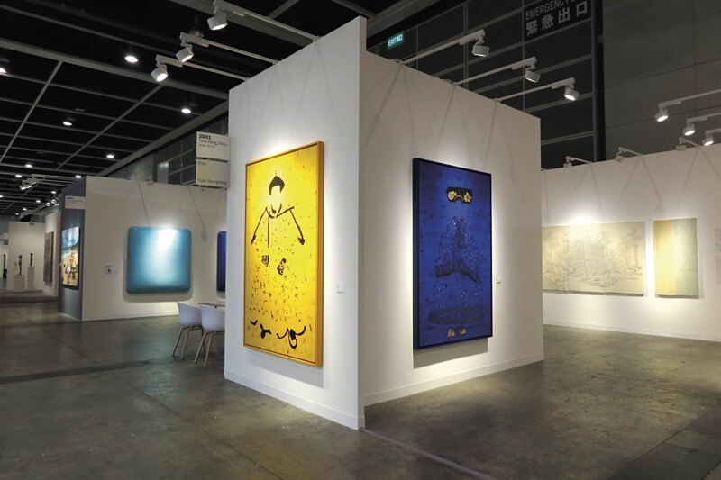 耿畫廊展位。（耿畫廊提供）