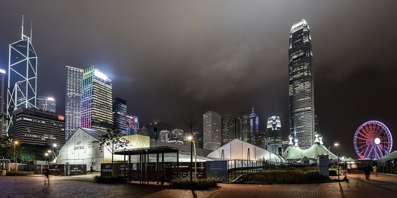 於中環海濱登場的2016 Art Central。（Art Central提供）