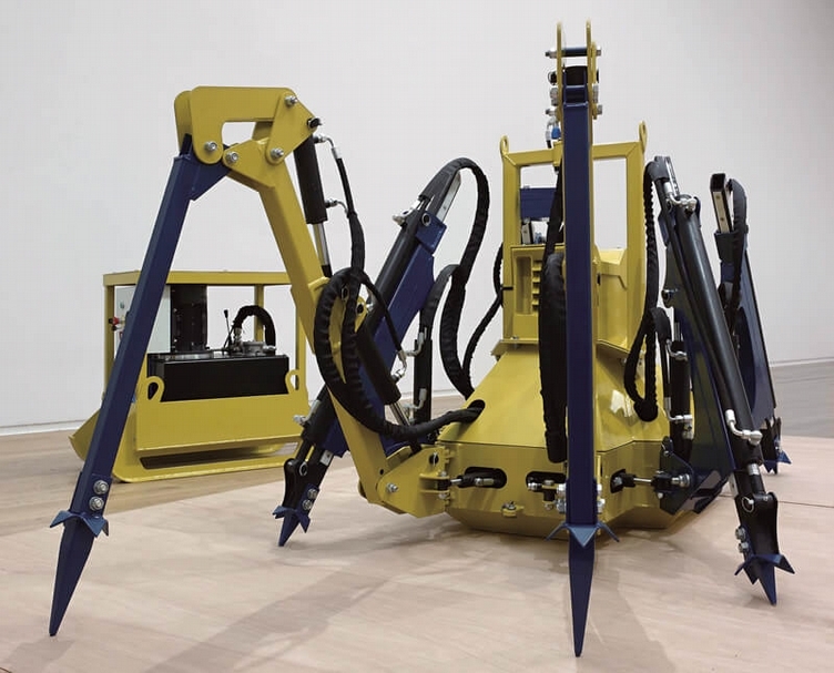 卡珀《電步》.曼徹斯特美術館展場.2015年。(攝影/Michael Pollard)