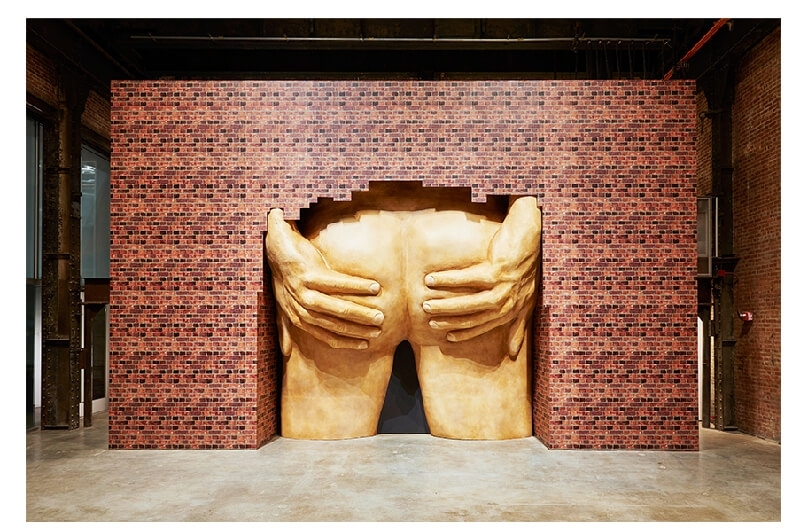 安西亞．漢密爾頓（Anthea Hamilton）作品，圖片取自http://www.tate.org.uk/官網
