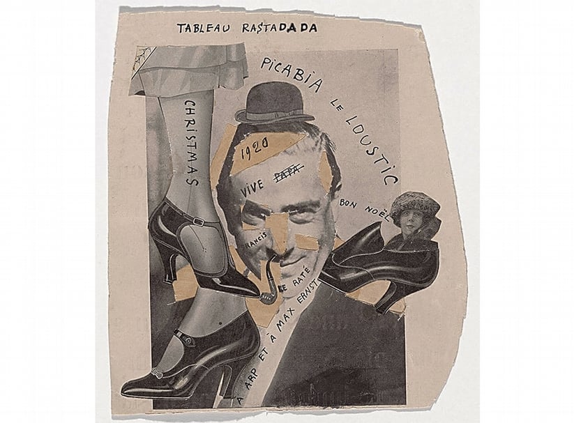 Francis PicabiaTableau Rastadada, 1920Collage and ink on paper, 19×17.1 cmThe Museum of Modern Art, New York© 2016 ProLitteris, Zurich