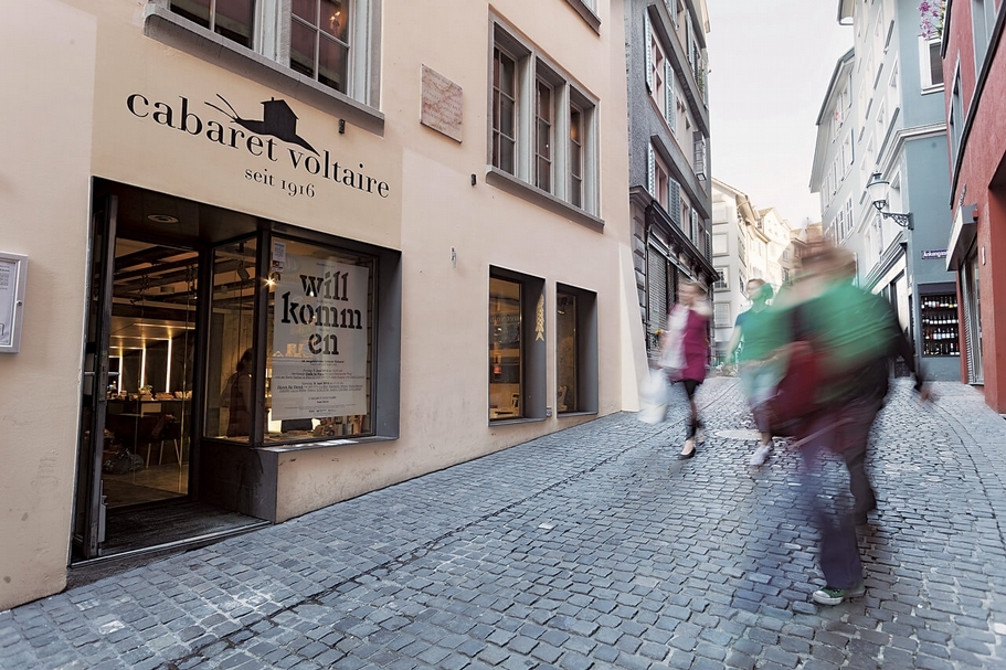 Cabaret Voltaire外觀。（Cabaret Voltaire提供）