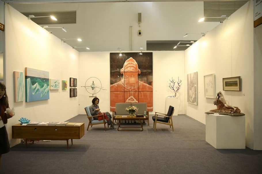 「藝術北京」現場一景。（藝術北京提供）