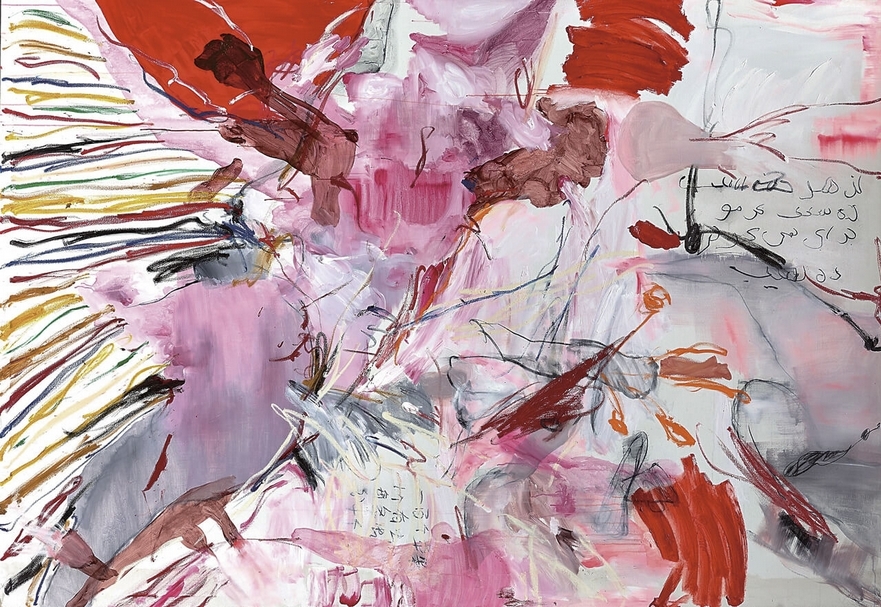 楊述《無題》．油彩、畫布．180×260 cm．2007。