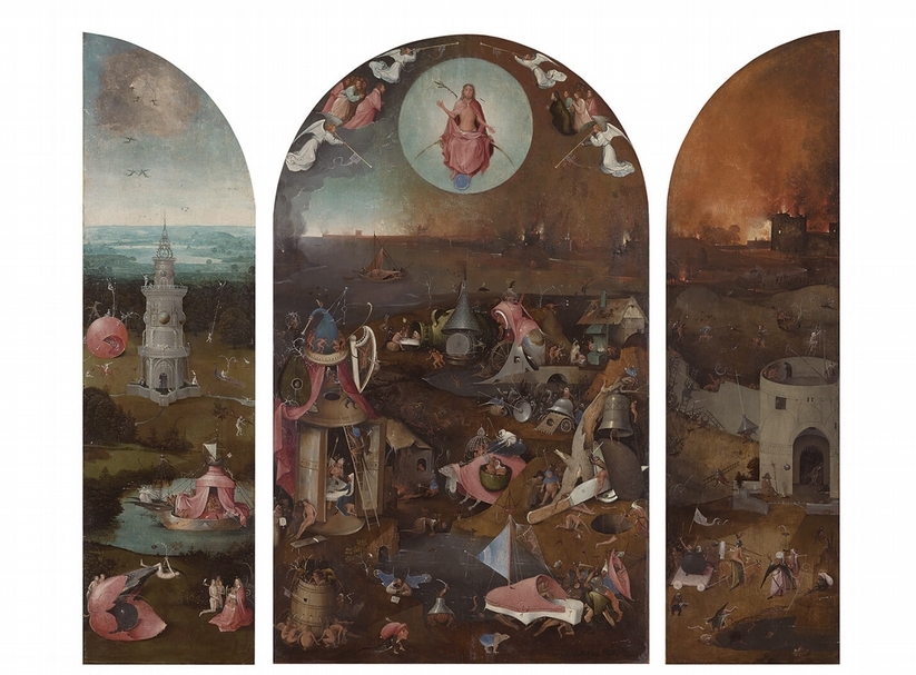 Hieronymus Bosch, The Last Judgement, c. 1495–1505, Bruges, Stad Brugge, Groeningemuseum
