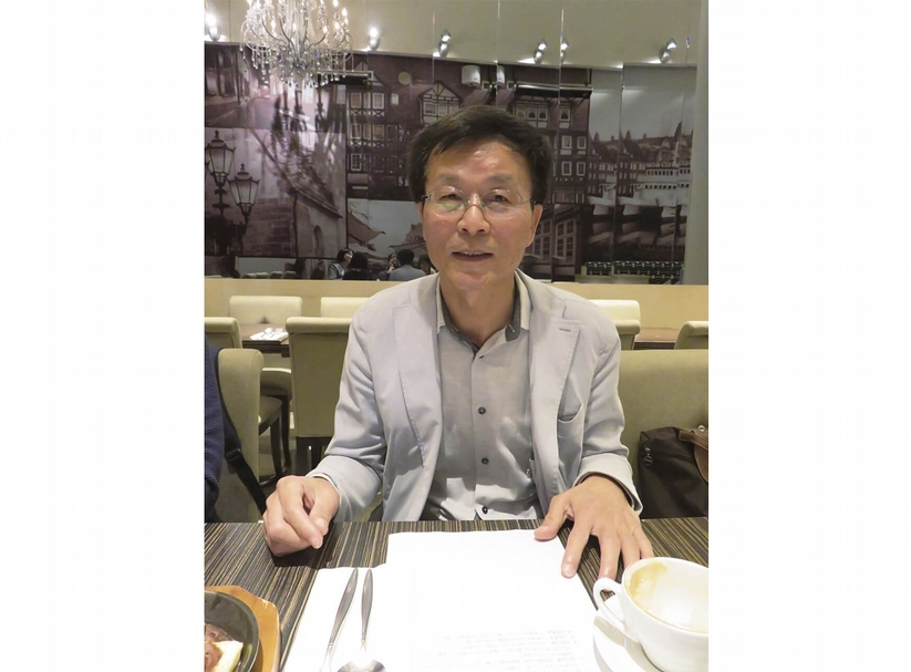 故宮博物院院長林正儀。（攝影／藍玉琦）