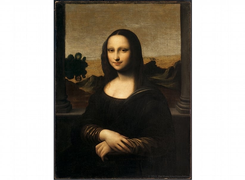 《艾爾沃斯蒙娜麗莎》(Isleworth Mona Lisa)又稱做《稍早的蒙娜麗莎》(Earlier Mona Lisa),目前由位於瑞士蘇黎世的蒙娜麗莎基金會(The Mona Lisa Foundation)所收藏。(The Mona Lisa Foundation提供)