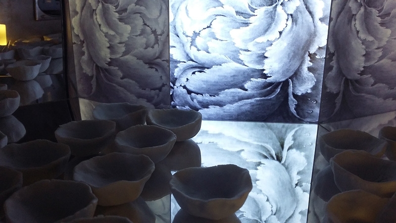 葉方「行空程式」展場一角