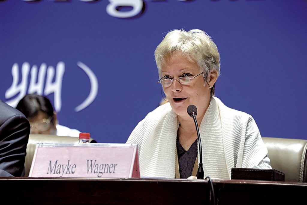 德國考古研究院歐亞考古研究所所長王睦（Mayke Wagner）。