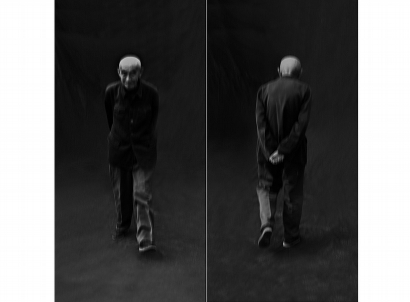 2008-1,2008,鋁板上藝術微噴收藏級相紙, 240 x 240 cm (雙聯幅總尺寸)©海波,佩斯香港供圖