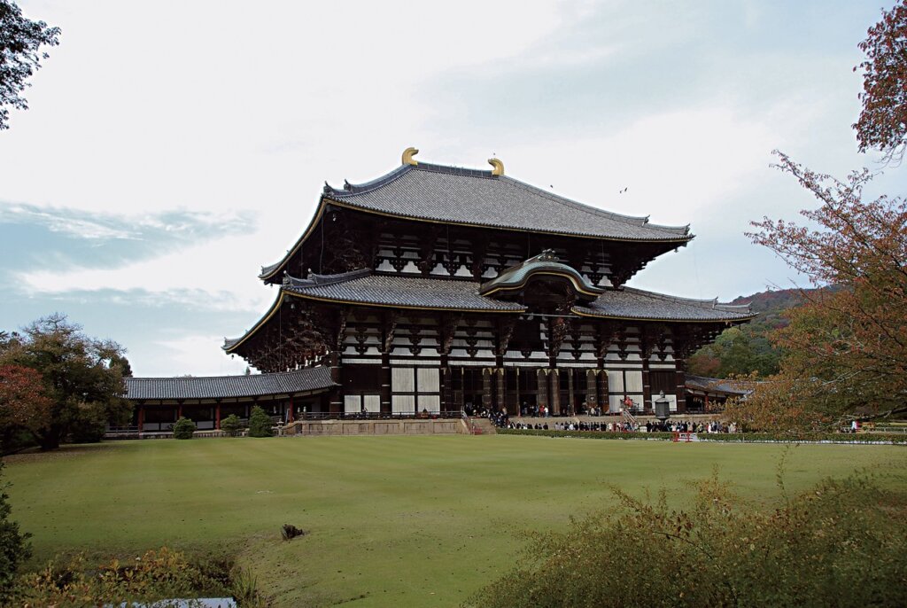 東大寺大佛殿，奈良。圖╱顧怡。