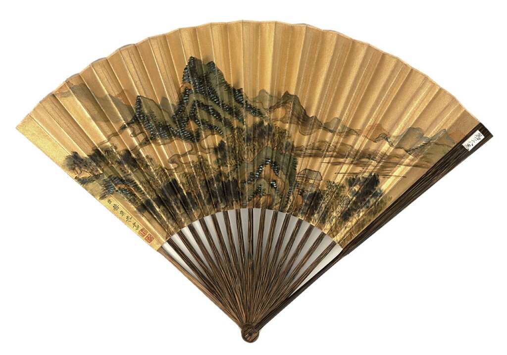清赫奕〈山水〉，國立故宮博物院藏。