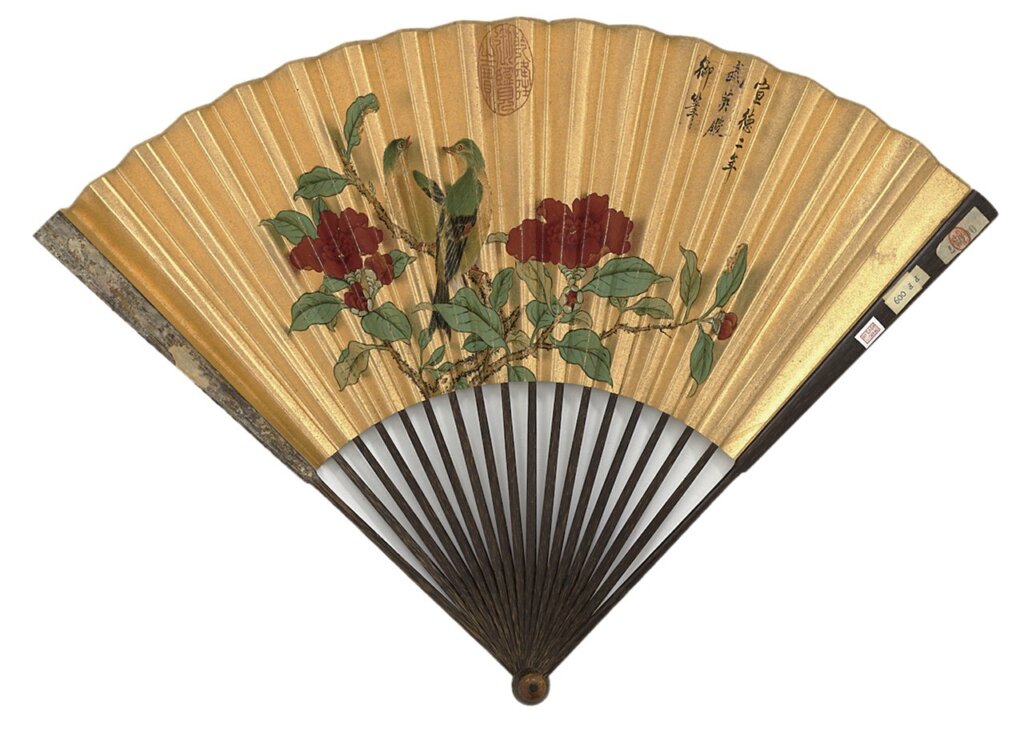 明宣宗〈御筆花鳥〉，國立故宮博物院藏。