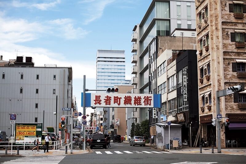 長者町自 2010 年首屆愛知三年展開始，一直是藝術節的展場之一，也是相對上藝術與社區生活融合得比較好的參展地區。（攝影/楊天帥）