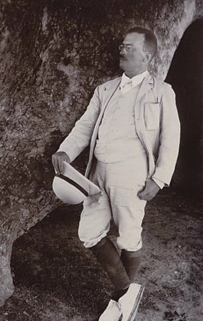 斯文．赫定（Sven Hedin，1865～1952）。©Östasiatiska Museet。