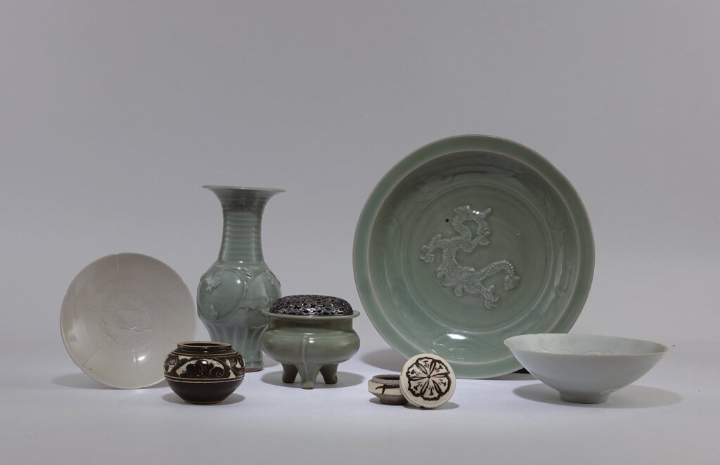高古瓷器拍品。