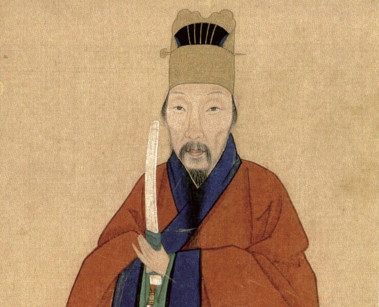 明人〈沈青霞像冊〉，北京故宮藏。