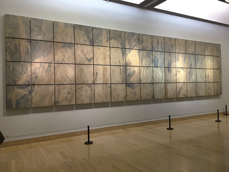 彭斯《若水圖(Mountains like Water)》60×60×60 cm.2016。