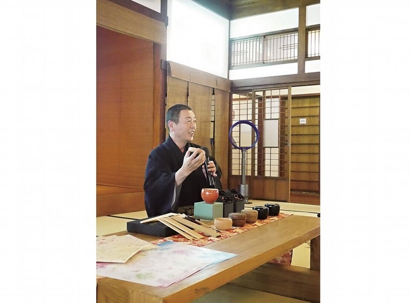 象彥第十代社長西村毅。攝影／王怡文。