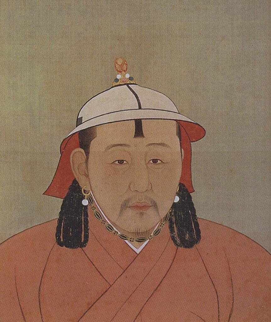 〈元武宗像〉,台北故宮藏。圖╱維基百科。