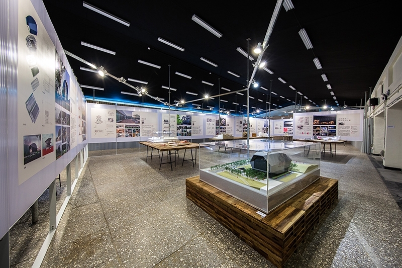2016 ADA新銳建築獎特展展場。(忠泰提供)