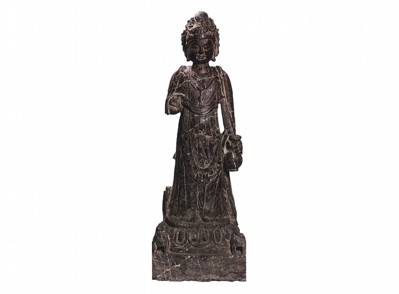 5～6世紀中國早期的〈觀音菩薩立像〉，Auctionata 12月16日即將開拍。圖︱Auctionata