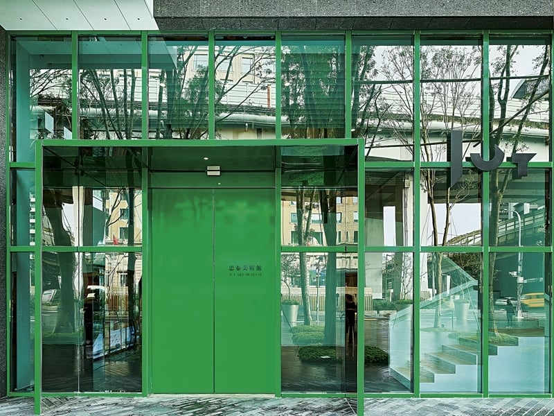 忠泰美術館在基金會成立十年後正式落成。圖│忠泰建築文化藝術基金會