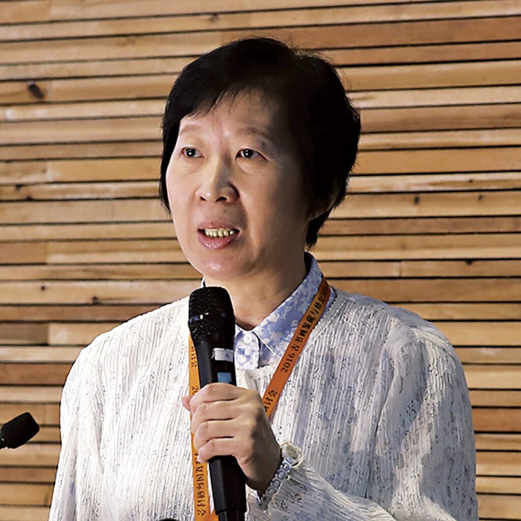 台北故宮書畫處處長劉芳如。