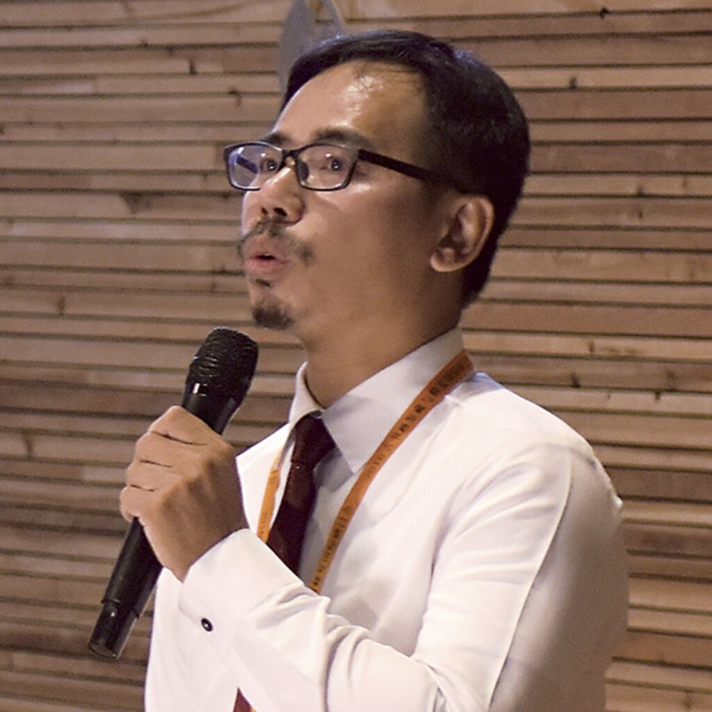 台南藝術大學博物館學與古物維護研究所專任助理教授邵慶旺。