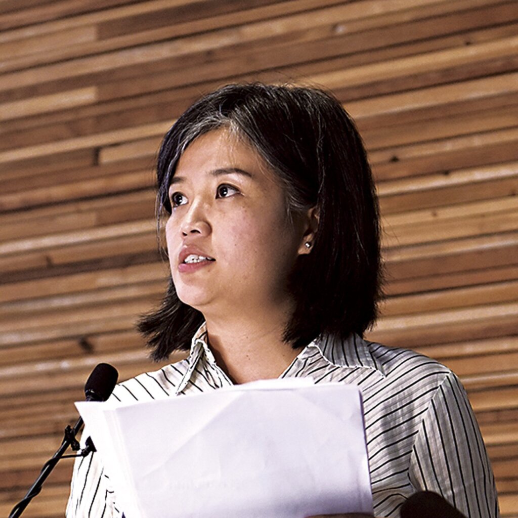 美國克利夫蘭藝術博物館中國書畫修復師蕭依霞。