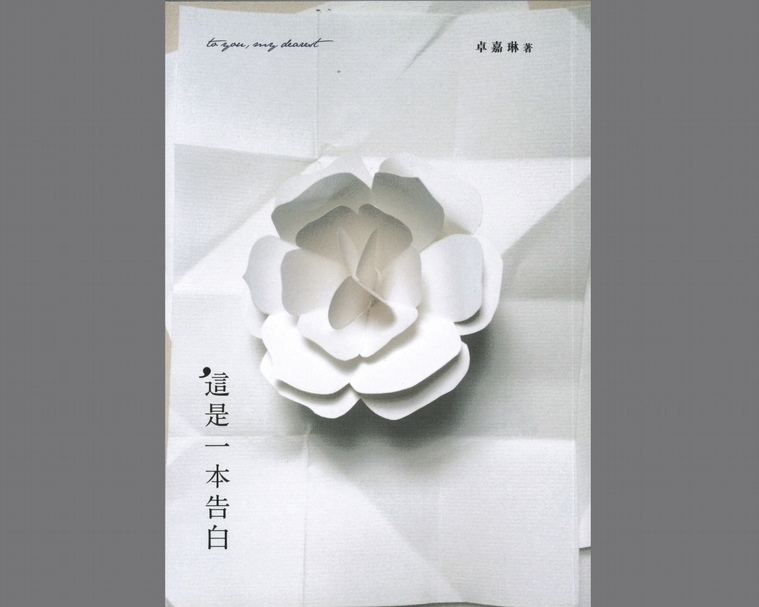 《這是一本告白》。（蔡雨辰提供）