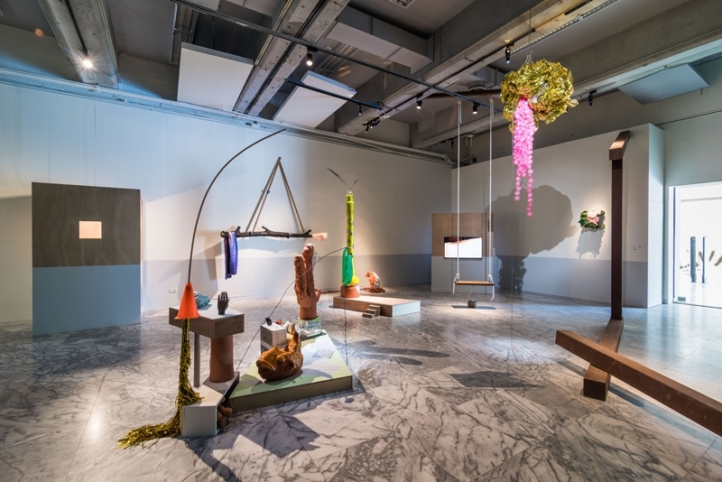 「台北美術獎」展場一景，圖為王佩瑄作品。©台北市立美術館