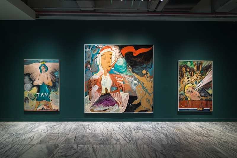 「台北美術獎」展場一景，圖為黨若洪作品。©台北市立美術館