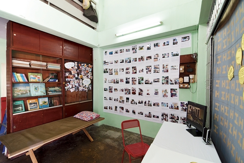 「藝寫市跡」展場一景。（李嘉霓提供）