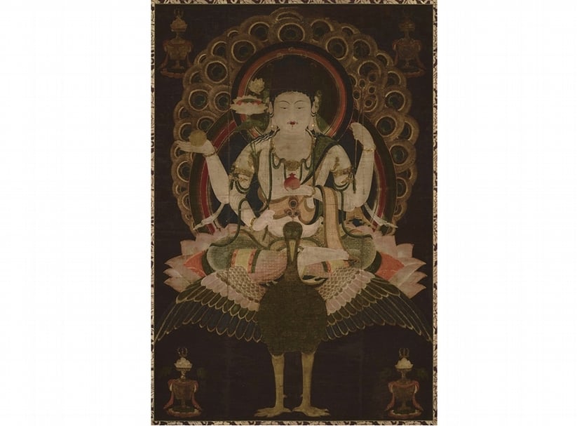 從東京國立博物館藏孔雀明王圖談佛教東傳之歷史| 典藏ARTouch.com