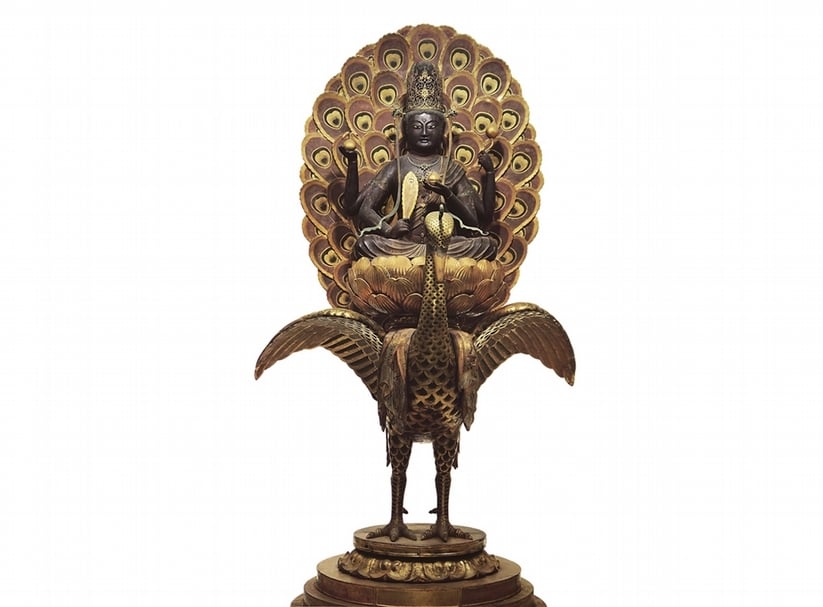 從東京國立博物館藏孔雀明王圖談佛教東傳之歷史| 典藏ARTouch.com