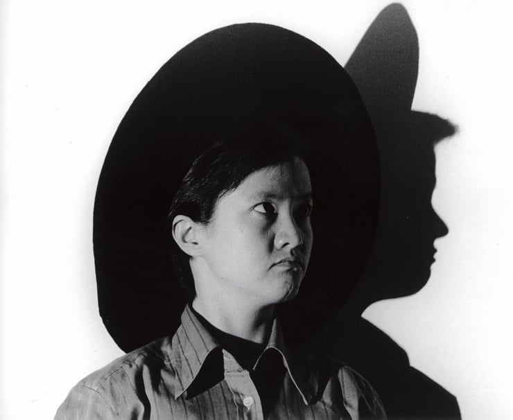 王信│肖像論－自拍照 1971 北美館典藏 圖│台北市立美術館