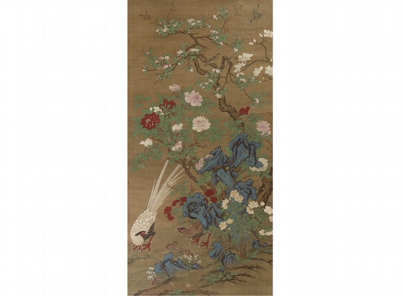 明代葉雙十〈錦春圖〉,Kaikodo LLC。圖︱紐約亞洲藝術週