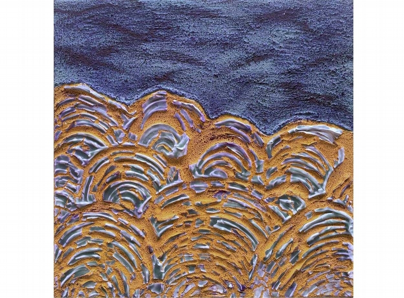 相態 NO.016-013 複合媒材 60x60cm 2016 圖片提供:三希極美館