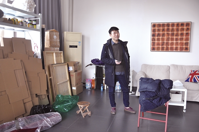 藝術家姚海在工作室。圖｜K11