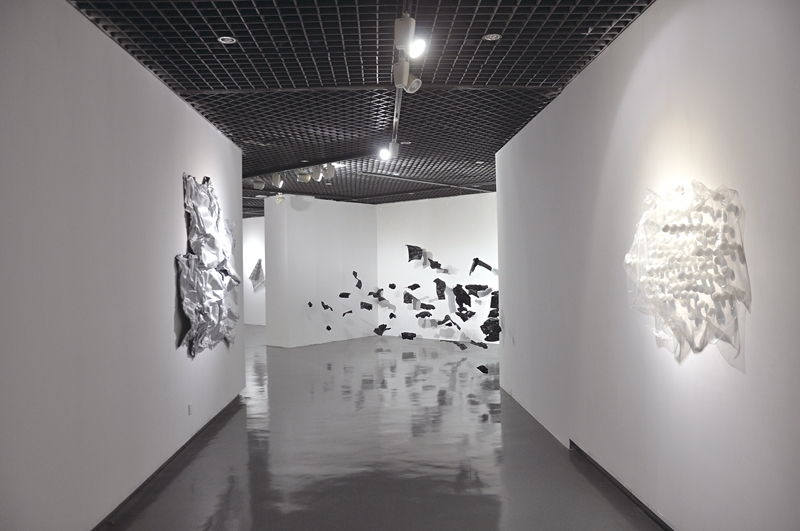 姚海「界外」展覽場景照。圖｜K11