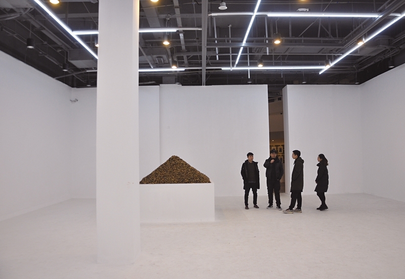 李大鵬「黑洞」展覽場景照。圖｜K11