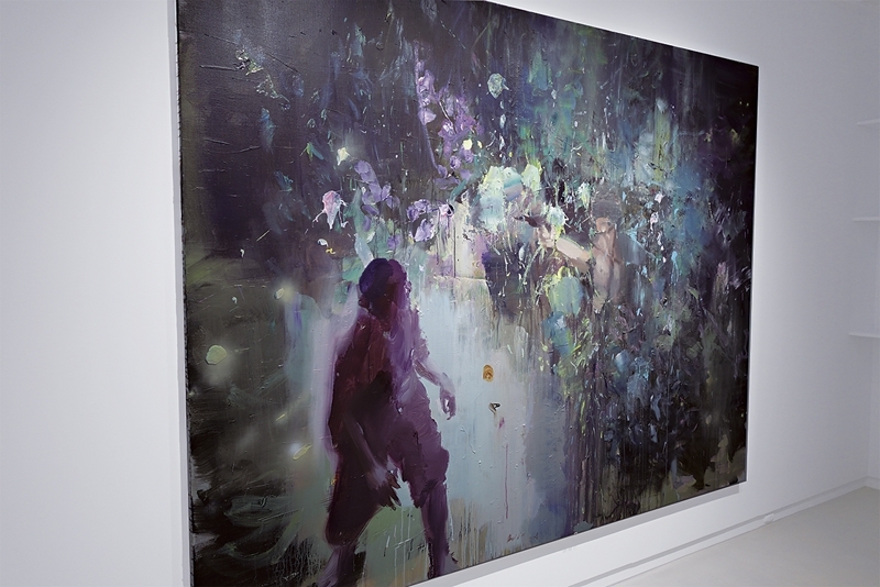 韋嘉《小恍煌》．丙烯、畫布．190×250 cm．2016。（攝影／游如伶）