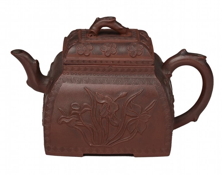 圖8 18世紀外銷歐洲的紫砂壺。Given by Dr J.C. Padwick。©Victoria and Albert Museum, London。