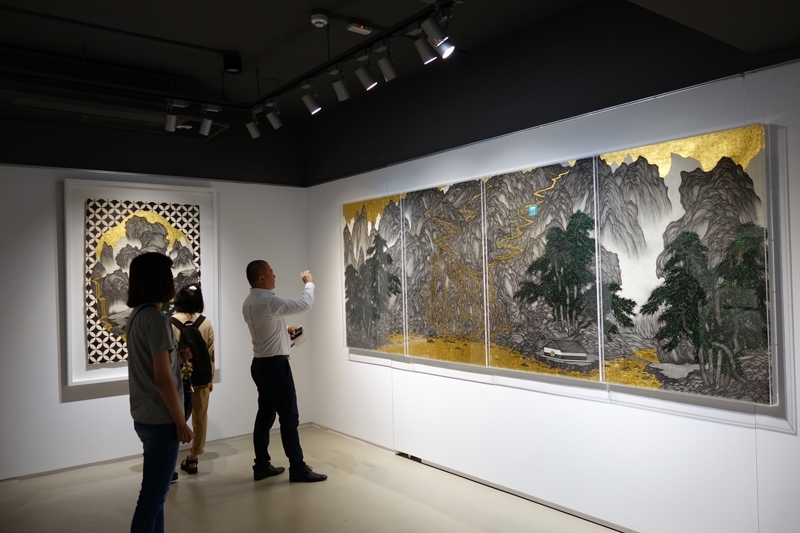 展覽現場一景。攝影/游如伶