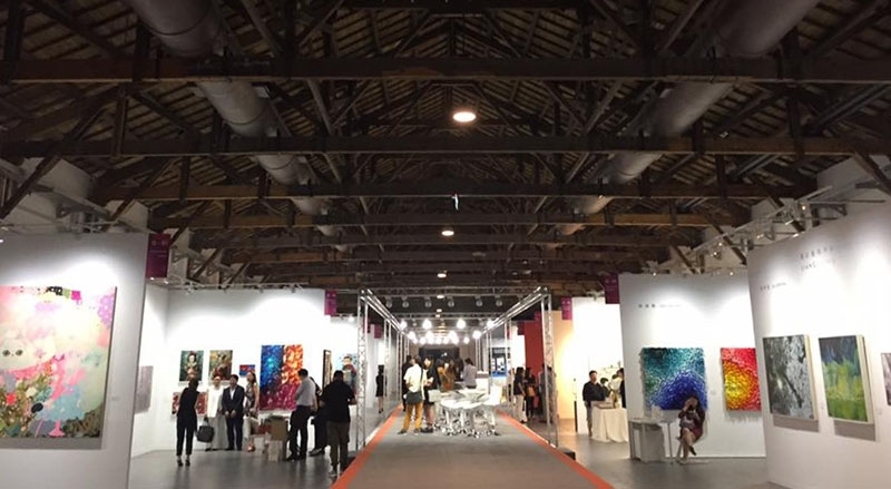 2017 ART FORMOSA福爾摩沙國際藝術博覽會在台北松菸文化創意園區2號、3號倉庫與誠品行旅舉行。