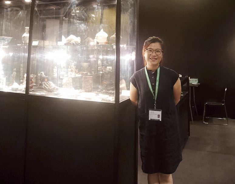 集友古玩Eva Chen。攝影︱董耘