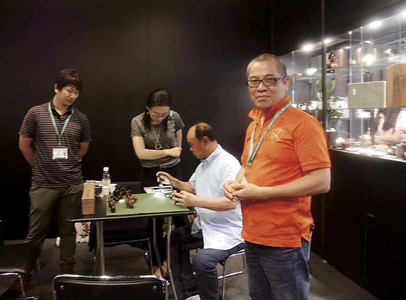 周信堂周中斌。攝影︱董耘
