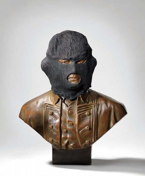 溫Jason Wing│庫克船長Captain James Crook 2013 National Gallery of Australia, Canberra Purchased 2013 圖│National Indigenous Art Triennial