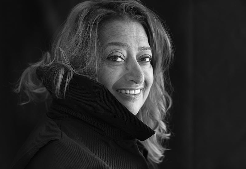 Zaha Hadid by Brigitte Lacombe
